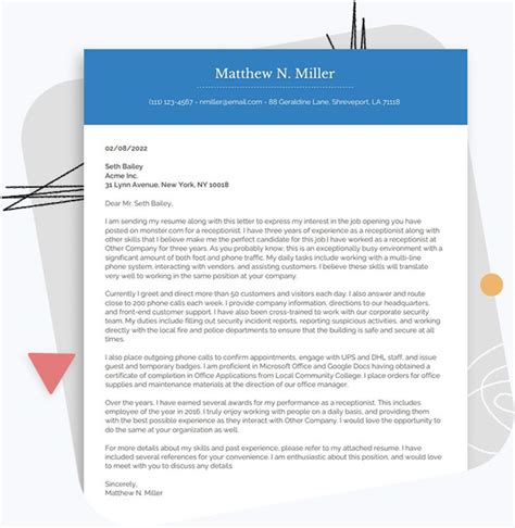 Free Cover Letter Generator: Build a Cover Letter Online .